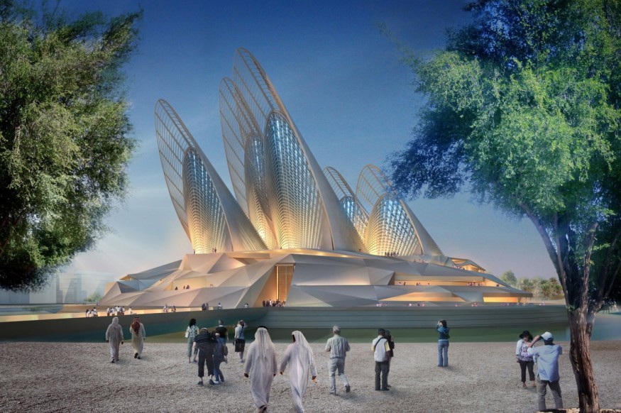 Abu Dhabi's Zayed National Museum Displays Unique Wing Design that Cools Itself Naturally