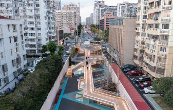Atelier Liu Yuyang Architects Revitalizes Former Shanghai Rail Line Into Vine-Like Walking Belt Community Park