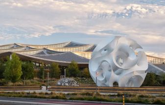 Google's Striking Installation 'The Orb Blends Artistry and Functionality at the Charleston East Campus in Mountain View