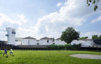 Grand Granary Bookstore Transforms Grain Silos into Modern Cultural Hub in Rural China