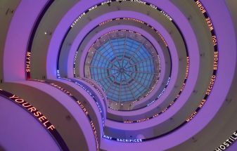 Jenny Holzer's Latest Guggenheim Exhibit Critiqued for Falling Short of Present Relevance
