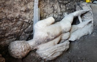 Marble Statue of Greek God Hermes Unearthed in Ancient Roman Sewer in Bulgaria