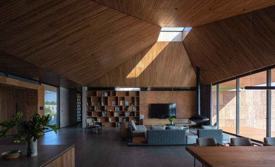 SuoiHai Villa In Rural Vietnam Uses Local Materials To Seamlessly Blend Into The Natural Landscape