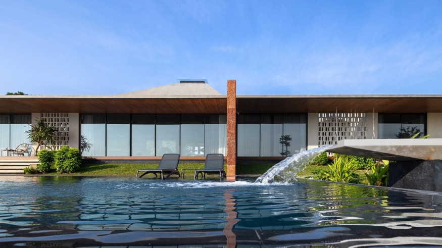 SuoiHai Villa In Rural Vietnam Uses Local Materials To Seamlessly Blend Into The Natural Landscape