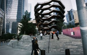 The "Vessel" At New York City's Hudson Yards Re-Opens After Series Of Suicides
