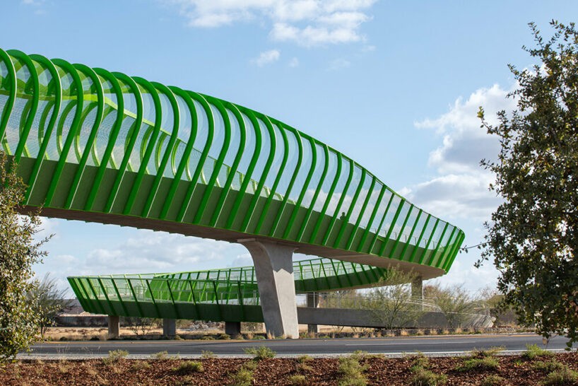 Wonder Bridge In Lost Hills, California, Boasts A Unique Design Inspired By The "Curl Of A Lizard's Tail"